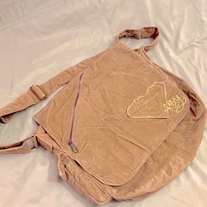 ROXY Corduroy Messenger Bag
